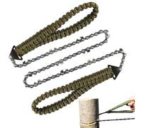 Uhngw Sierra de Cadena Portátil | Herramientas Portátiles de Tala | Sierra Manual Multiusos Con 11 Dientes Para Escalada Jardinería Construcción Senderismo