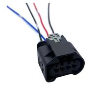 UHNYTRV 1/5/10/20 juegos 4 pines 09444044 conector de arnés de cables automotriz conector impermeable hembra negro(5 sets)