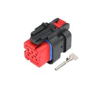 UHNYTRV 1 juego 776433-3 AMP 6Pin Conector automotriz serie AMPSEAL16 arnés sellado impermeable enchufe hembra terminales adicionales(776433-1)