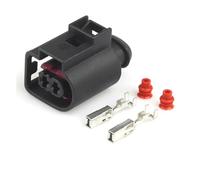 UHNYTRV 1 juego de conectores de cable eléctrico for automóvil de 2 pines, conector de bocina de automóvil de 3,5 mm, A3, A4, A6, 4D0, 971, 992, 4D0971992(5 Sets)
