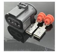 UHNYTRV 1 Juego de conectores impermeables automotrices hembra de 2 pines de 9,5mm 1K0971955 4B0971955 enchufe de bomba de alimentación aplicable a A3 Q3 A4 A6(2 Pin)