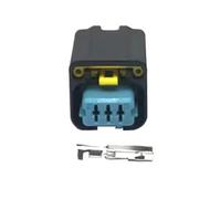 UHNYTRV 1 juego TE 3 pines hembra FCI conector impermeable automático enchufe del sensor del cigüeñal aplicable a 408 1,6 HDI(3P A)