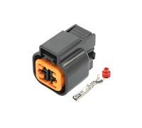 UHNYTRV Conector automotriz impermeable de 4 pines PB625-04027/PB621-04020, conector macho hembra, Terminal y sello adicionales(4 Pin Female)