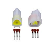 UHNYTRV Conector de cable eléctrico impermeable de 3 pines DJ7031Y-2.3-11/21 conector macho y hembra/automóvil 3P(5 Sets)