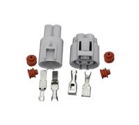 UHNYTRV Conector macho hembra impermeable for ventilador electrónico de automóvil de 2 pines 176143-6 176146-6 DJ7021Y-4.8-11/21(10 Sets)