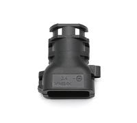 UHNYTRV Conectores automotrices impermeables de 2 pines 1-1418483-1, serie de conectores sellados de alta resistencia de 2,8mm, terminal y sello adicionales(Straight Tail Clip)