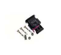 UHNYTRV TE/AMP 3 Pin/way 4F0 973 703 3P Conector de sensor de árbol de levas automático, conector de clavija de radar de marcha atrás(5 PCS)