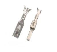 UHNYTRV Terminales de cobre estañado/cableado de latón H62, conector automotriz, pines macho de 2,8 mm / DJ615A-2,8 × 0,8 A 962883(Follow me cheaper,20 Pcs)