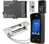 UHPPOTE Wi-Fi Video Intercom Sistema de Control de Acceso de Campanilla de Cámara Habla bidireccional con Bloqueo de Golpe eléctrico estándar ANSI