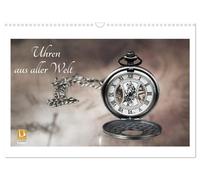 Uhren aus aller Welt (Wandkalender 2027 DIN A3 quer), CALVENDO Monatskalender