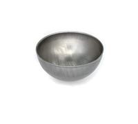 UHRIG Semiesfera semihueca de hierro, diámetro de 8 cm de acero, media bola, por ejemplo, para valla de hierro forjado, como tapa de tubo, jardín, etc. Diámetro de 80 mm