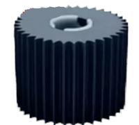 UHRSERNJ 2pcs Engranaje inactivo 50bar70100 Compatible con el ensanado de Rodillo de alimentación se Adapta a los Modelos 1060 70 6000 7000 8000 6500 5501 70HC