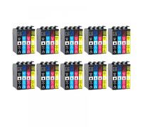 UHRSERNJ Cartucho de Tinta Compatible 603xl T603 E603 1-10 Sets para XP 2100 2105 3100 3105 4100 4105 y WF 2810 2830 2835 2850 Impresoras(T603XL-10set)