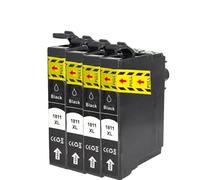 UHRSERNJ Einkshop 18XL T1811 T1814 Reemplazo de Cartucho de Tinta Compatible con XP-212 XP-215 XP-312 XP-412 XP-415 XP-202 XP-102 XP-302 XP-405 XP-205 XP-305 Printers(4BK)