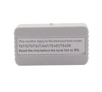 UHRSERNJ Resetador de Chip de Tanque de Mantenimiento T6714 Compatible para WF-C8190 C8690 C869R C879R C878R Impresiones DE RESECTURA DE Titular DE INTERRO(20 PCS)