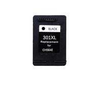 UHSTJW 2X Cartucho de Tinta Compatible para 301 Compatible con - 1000 1050 2000 2050 2050S 2510 3510 3050 3050a 301(1 BK)