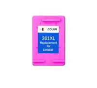 UHSTJW 2X Cartucho de Tinta Compatible para 301 Compatible con - 1000 1050 2000 2050 2050S 2510 3510 3050 3050a 301(1 Color)