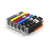 UHSTJW 5 6 uds PGI250 PGI-250 CLI-251 Cartucho de Tinta Compatible con MG5420 MG5422 MG5520 MG5522 MG6420 IP7220 MX722 MX922 IX6820 Impresora(6PCS)