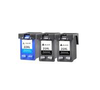 UHSTJW Cartucho de Recarga de Tinta 21XL 22XL Compatible con 21 22 21 22 - F2180 F2200 F2280 F4180 F300 F380 380 D2300(2BK and 1COLOR)