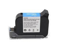 UHSTJW Cartucho de Tinta 2588 Negro Compatible con Impresora portátil de Mano de 600 PPP Fecha de caducidad Inyección de Tinta de 12,7 mm Sin cifrado