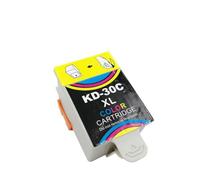 UHSTJW Cartucho de Tinta Compatible con Impresora ESP C310 C110 C315(KD30XLC)
