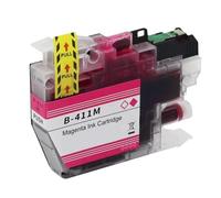 UHSTJW Cartucho de Tinta Compatible con LC411 DCP-J526N DCP-J1800N(M)