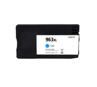 UHSTJW Cartucho de Tinta Compatible con OfficeJet Pro 9010 9012 9013 9014 9015 9016 9019 9020 9022 9023 963 963XL 963(1PC - Cyan)