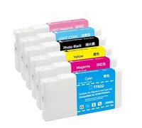 UHSTJW Cartucho de Tinta de Recarga de 200ML T7821-T7826 Compatible con la Impresora D700