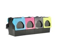 UHSTJW Cartucho de tóner Compatible con CS317 CS417 CS517 CX317 CX417 CX517 CS317dn CX317dn CS417dn CX417de CS517de CX517de 4 Piezas