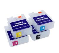 UHSTJW Juego de 4 Cartuchos de Tinta Recargables SJIC35P Sin Chip Compatible with ColorWorks CW-C6500 CW-CC6000