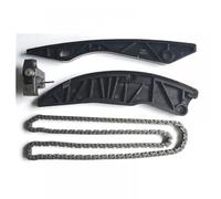 UHSTJW Kit de Cadena de distribución 4 Piezas 1 Juego Compatible con 24321-2B000 24410-25001 24420-2B000 24431-2B00 G4FJ G4FA 1.4L 1.6L