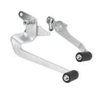 UHSTJW Pedal de freno de pie de palanca de cambio de marchas Compatible con XJ6 /F/N/S XJ6N XJ6S FZ6R Accesorios de motocicleta Pedal de cambio de marchas(LEFT AND RIGHT)