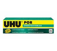 UHU 3-63176 por, Adhesivo especial de ajuste rápido para poliestireno, tubo de 50 ml, 50 ml