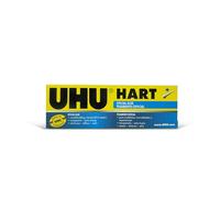 UHU 3-64141 hart, adhesivo especial para montar piezas pequeñas en maquetas, caja plegable de 35 g, transparente