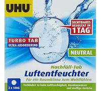 UHU 50505 - Air Max Ambiente Nachfülltabs, 2 X 100 G, Neutral