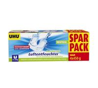 UHU 53185 - Paquete de recarga de pastillas-imanes deshumidificadoras, paquete ahorro, neutro