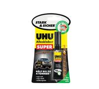 UHU Alleskleber SUPER Strong & Safe, 7 g, auf Blisterkarte