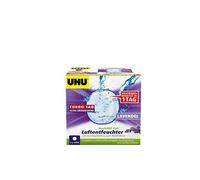 UHU Ambiance - Pastillas de recambio para deshumidificador, combate la humedad y el moho en las habitaciones, 2 x 100 g, con aroma a lavanda, multicolor estándar