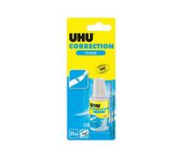 UHU Correction Fluid, 20 ml, Info Carte