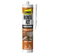 UHU Monta Kit Profesional-Adhesivo de Montaje Extrafuerte, Pegamento Fuerte Para Todo-350g