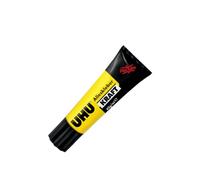UHU Pegamento transparente multiusos, tubo 42 g, secado rápido, extra fuerte, 3342300
