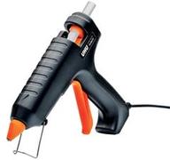 UHU Pistola de pegamento caliente PROMATIC - Incluye 3 barras de pegamento transparentes, 11 mm, listo para usar rápidamente en 5 - 8 minutos, potente para madera, metal, vidrio, textiles y más