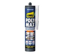 UHU POLY MAX - Sellador transparente, cartucho de 280 ml