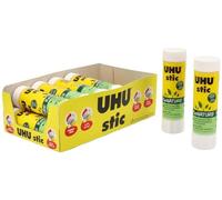 UHU renature pegamento Stick 21 g ecológica estuche bio-plastica Tapón a rosca 12 piezas