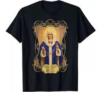 UHYft66AWZ Our Lady of The Rosary Catholic Prayer Rosaries Mary T-Shirt Black M