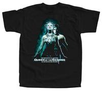 UHYft66AWZ Queen of The Damned T Shirt v1 Poster Lestat Akasha S to 3XL Black 3XL