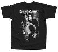 UHYft66AWZ Queen of The Damned T Shirt v5 Poster Lestat Akasha S to 3XL Black L