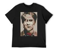 UHYft66AWZ Robert Pattinson The Devil All The Time T-Shirt Black XXL