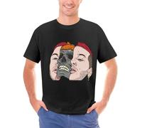 UHYft66AWZ Sfera Ebbasta T-Shirt Maglietta 7 Concerto Maglia Musica Canzoni Rap Regalo Black XL