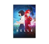 UIASDICX Póster decorativo de la película de anime de la princesa de pecas, póster de pared e imagen artística moderna para decoración de dormitorio familiar, 40 x 60 cm